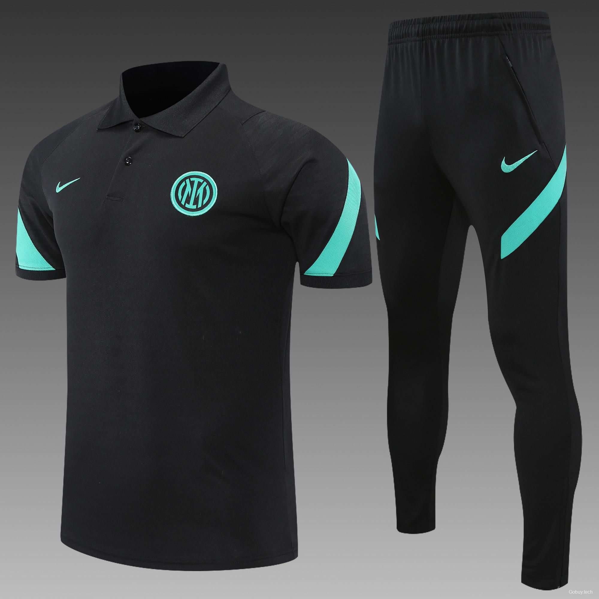 Inter Milan POLO kit Black Green(not supported to be sold separately)