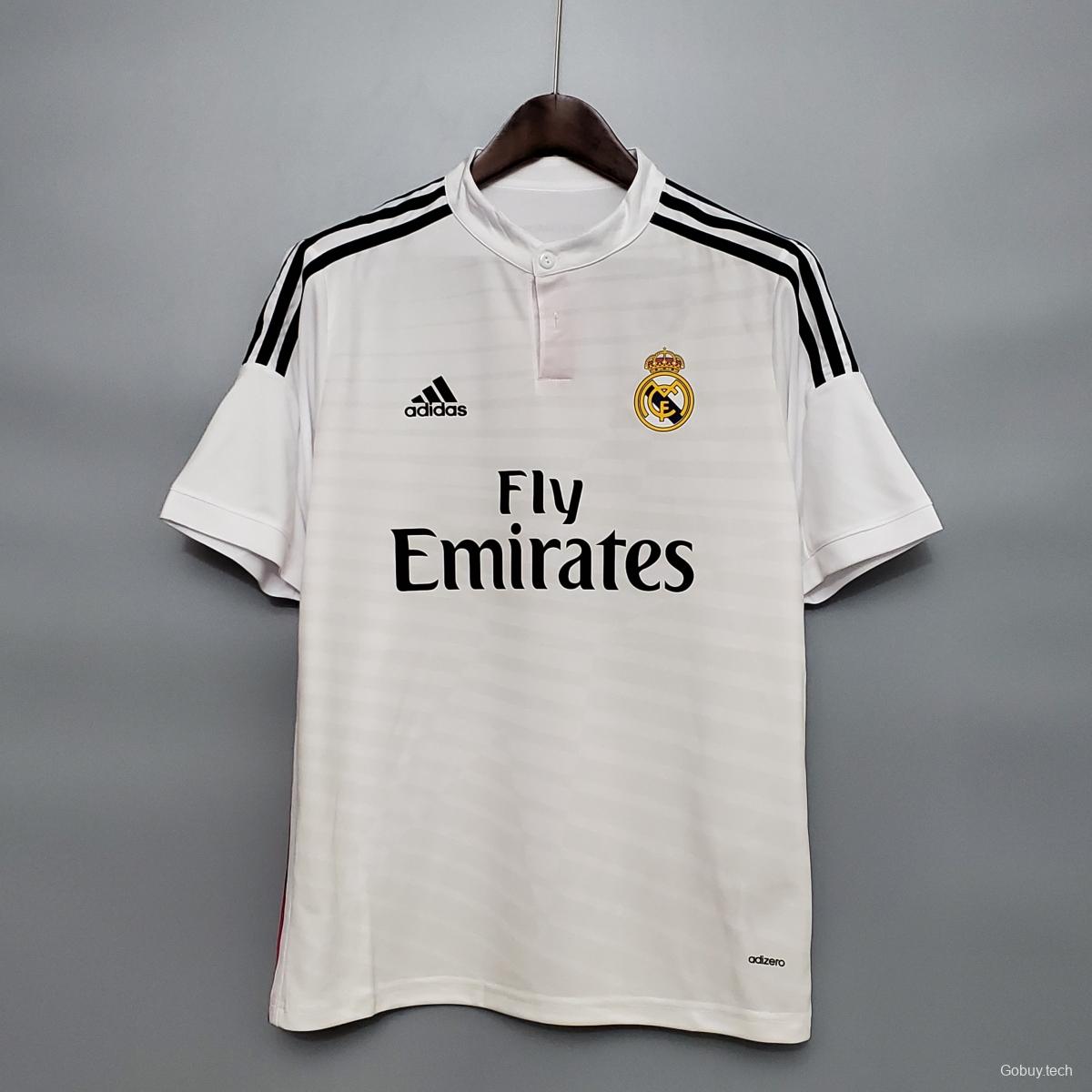 Retro Real Madrid 14/15 home Soccer Jersey