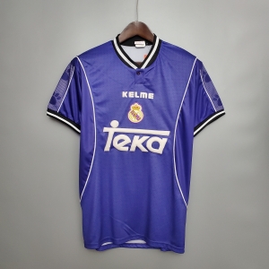 Retro Real Madrid 97/98 away Soccer Jersey