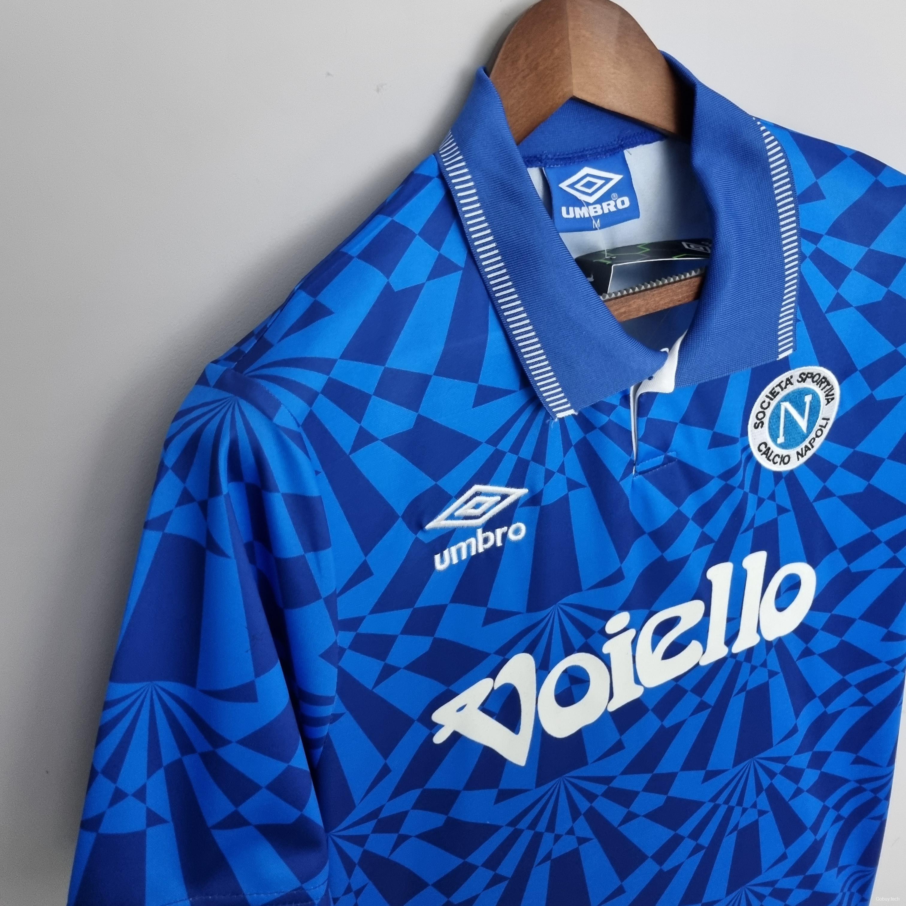 Retro Napoli 91/93 home Soccer Jersey