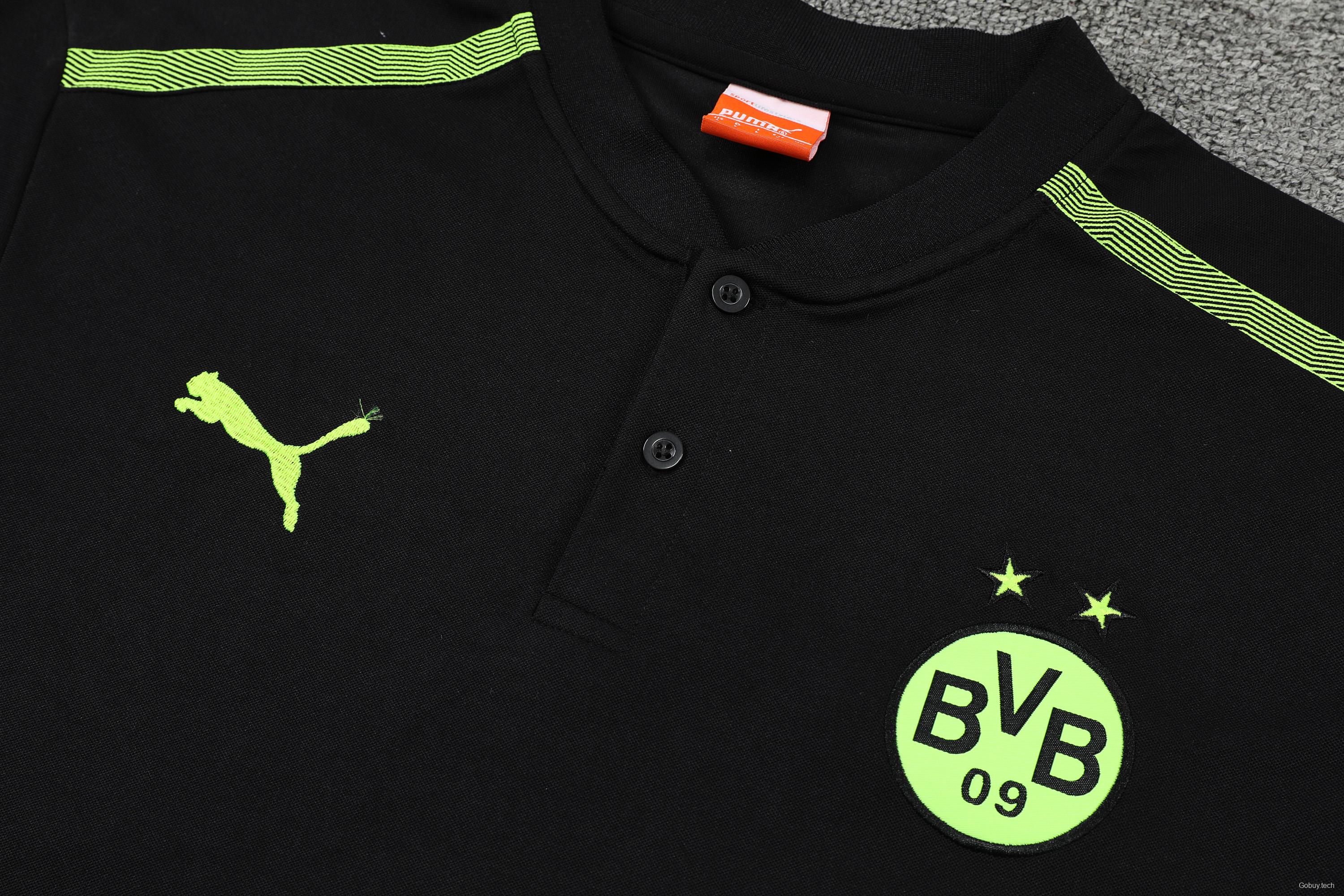 Borussia Dortmund POLO kit Black (not supported to be sold separately)