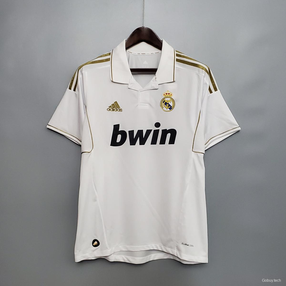 Retro Real Madrid 11/12 home Soccer Jersey