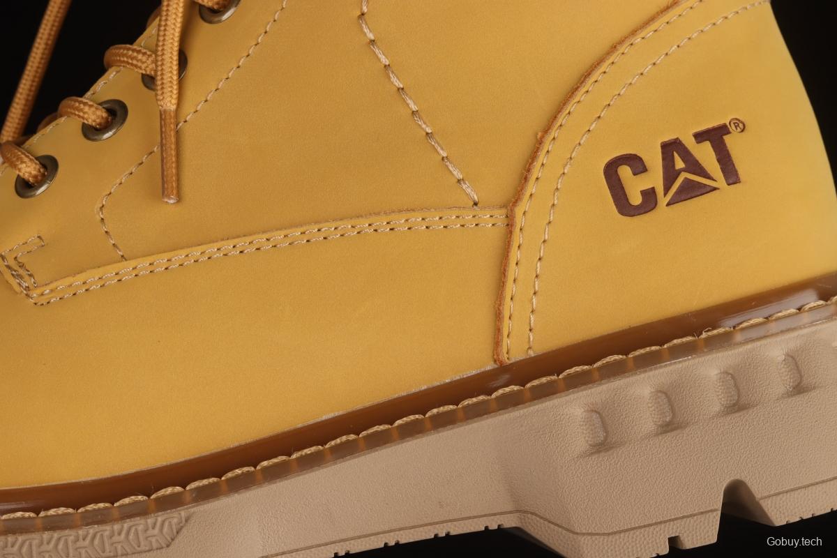 CAT FOOTWEAR/ CAT RYMAN WP 21SS autumn and winter new outdoor rhubarb boots series P717888YELLOW