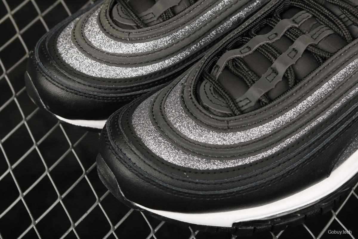 NIKE Air Max 97 Premium Welcomes Silver Mesh Uppers air cushion running shoes AT0071-002