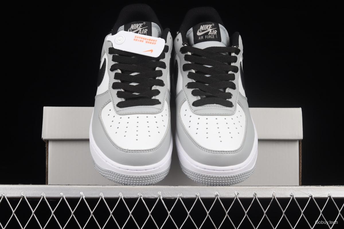 NIKE Air Force 1 Low smoke ash color matching head layer low top casual board shoes CN6403-105