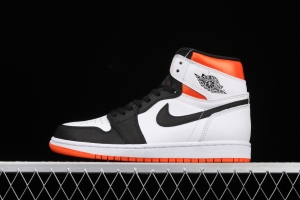 Air Jordan 1 High OG Black Toe Shattered Backboard rebound black toe high top basketball shoes 555088-180