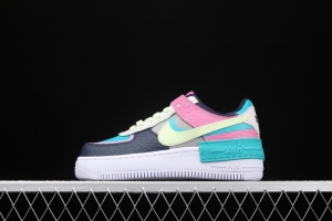 NIKE Air Force 1 ShAdidasow light weight heightened low-top 100-board shoes CK3172-001