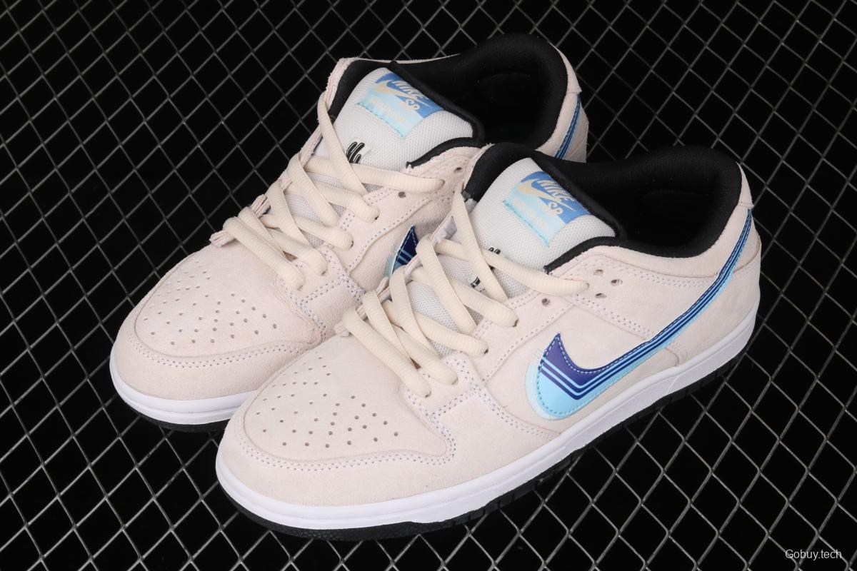 NIKE DUNK SB Low Pro road travel blue hook white blue low-top men's casual board shoes CT6688-200