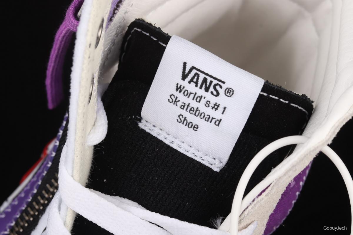 Vans SK8-Hi Reissue Ca Vance deconstructs and splices VN0A3WM15F5 of high-top vulcanized shoes