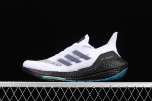 Adidas Ultra Boost 21 Consortium GZ3194 Das new 7.0 thick-soled popcorn running shoes