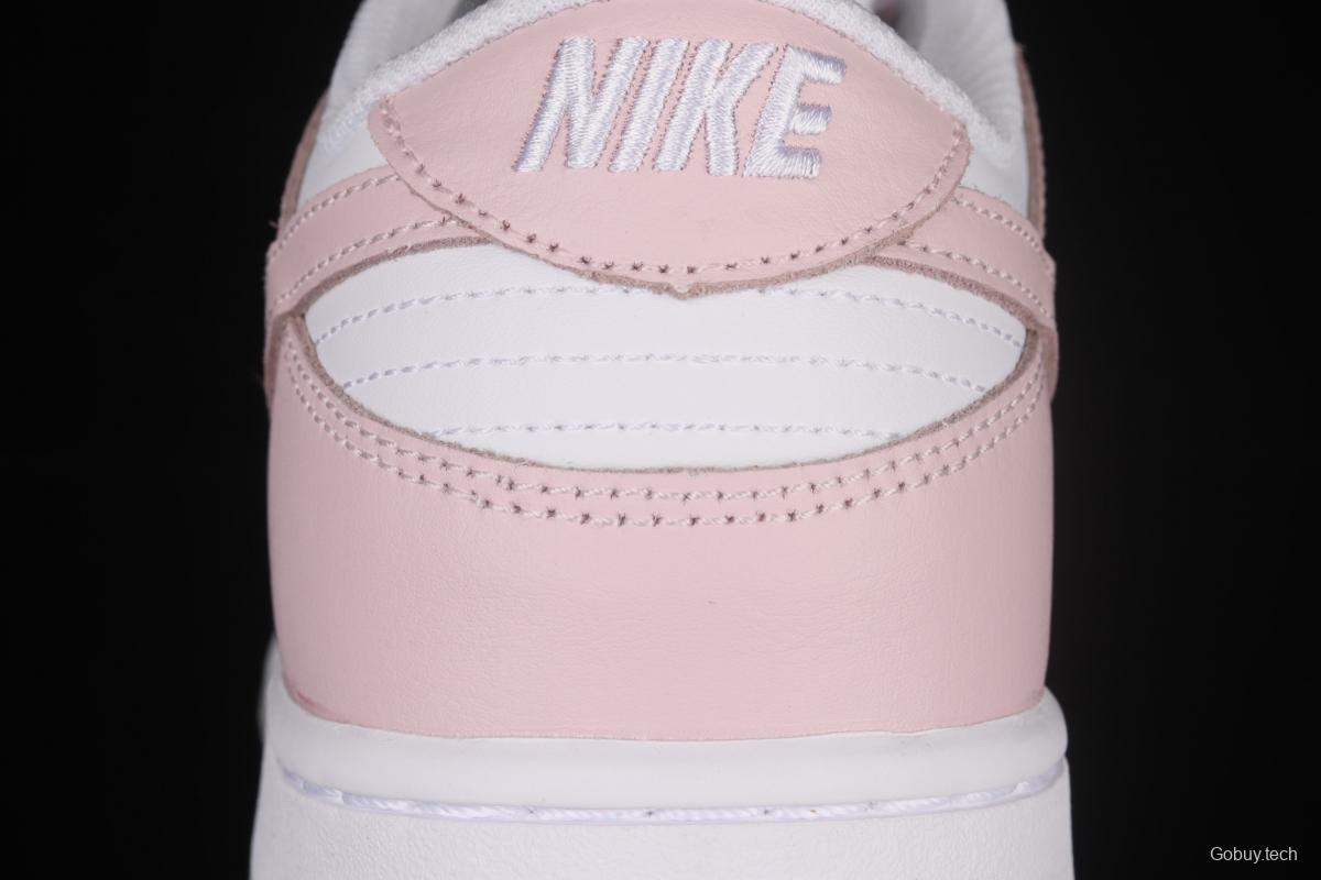 NIKE SB DUNK Low Move To Zero soft powder color SB buckle rebound fashion leisure board shoes DD1873-100