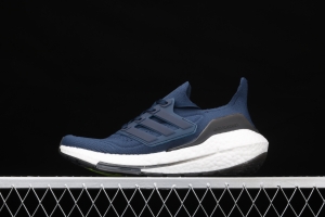 Adidas Ultra Boost 21 Consortium FY0350 Das new thick-soled popcorn running shoes