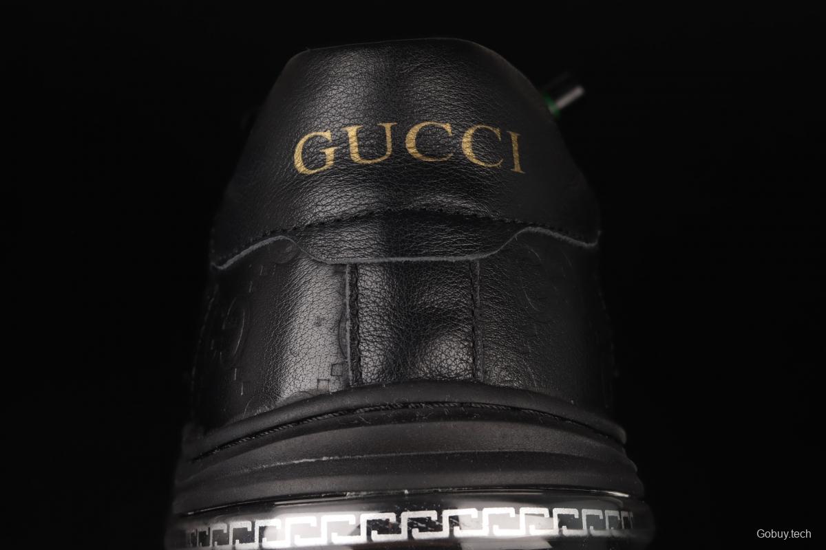 Gucci Screener GG High-Top Sneaker double G embossed leisure shoes series leisure board shoes 02JPO60166