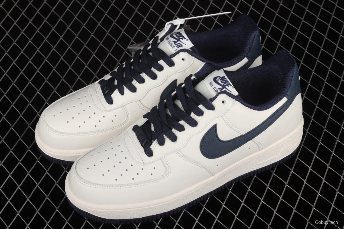 NIKE Air Force 1x 07 Low meter dark blue color matching low top casual board shoes PA3035-068