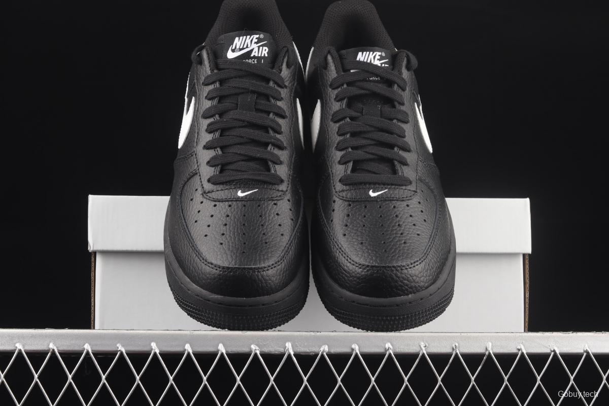 NIKE Air Force 11607 Low classic black and white low-top casual board shoes AA4083-001
