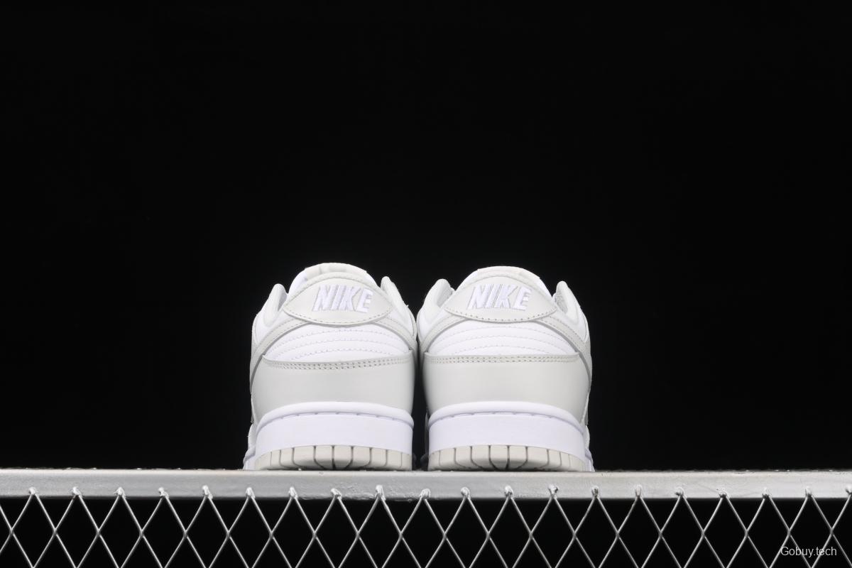 NIKE SB DUNK Low dunk series white light gray color matching low-side leisure sports skateboard shoes DD1503-103