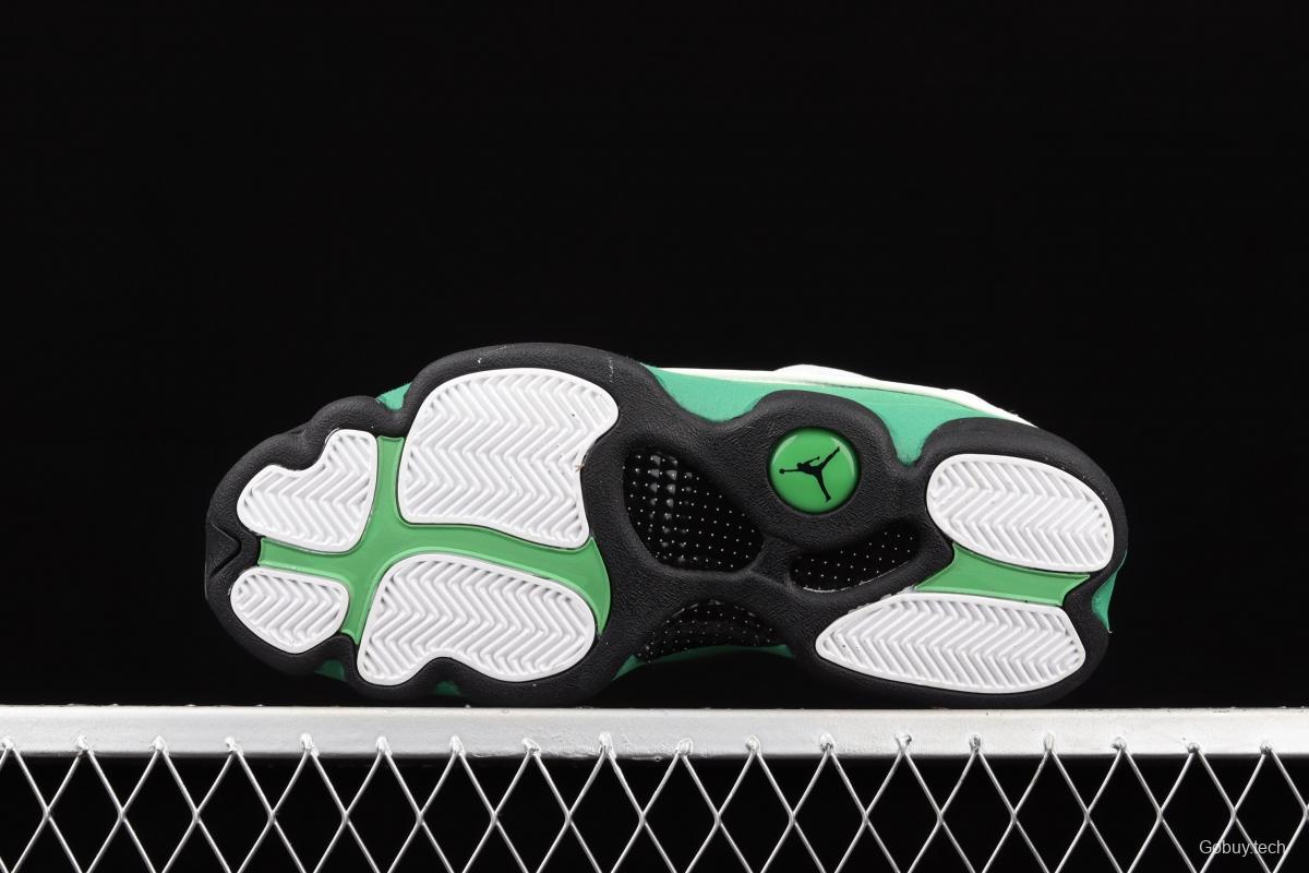 Air Jordan 13 Retro 3 White and green 414571-113