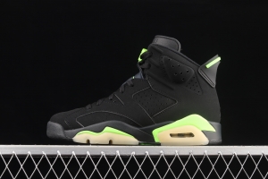 Air Jordan 6 Electric Green suede black green CT8529-003