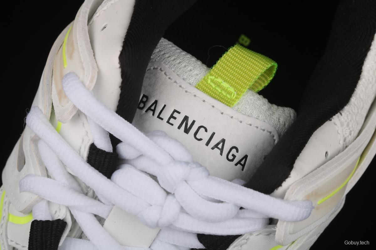 Balenciaga Sneaker Tess s.Gomma Res BI ALV/TIS EFF NUBUK/TIS E 2020 latest color matching trend running shoes W1GC39070