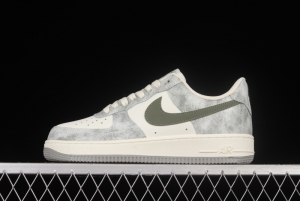 NIKE Air Force 1'07 Low Rock Green Low Top Casual Sneakers BL5866-906