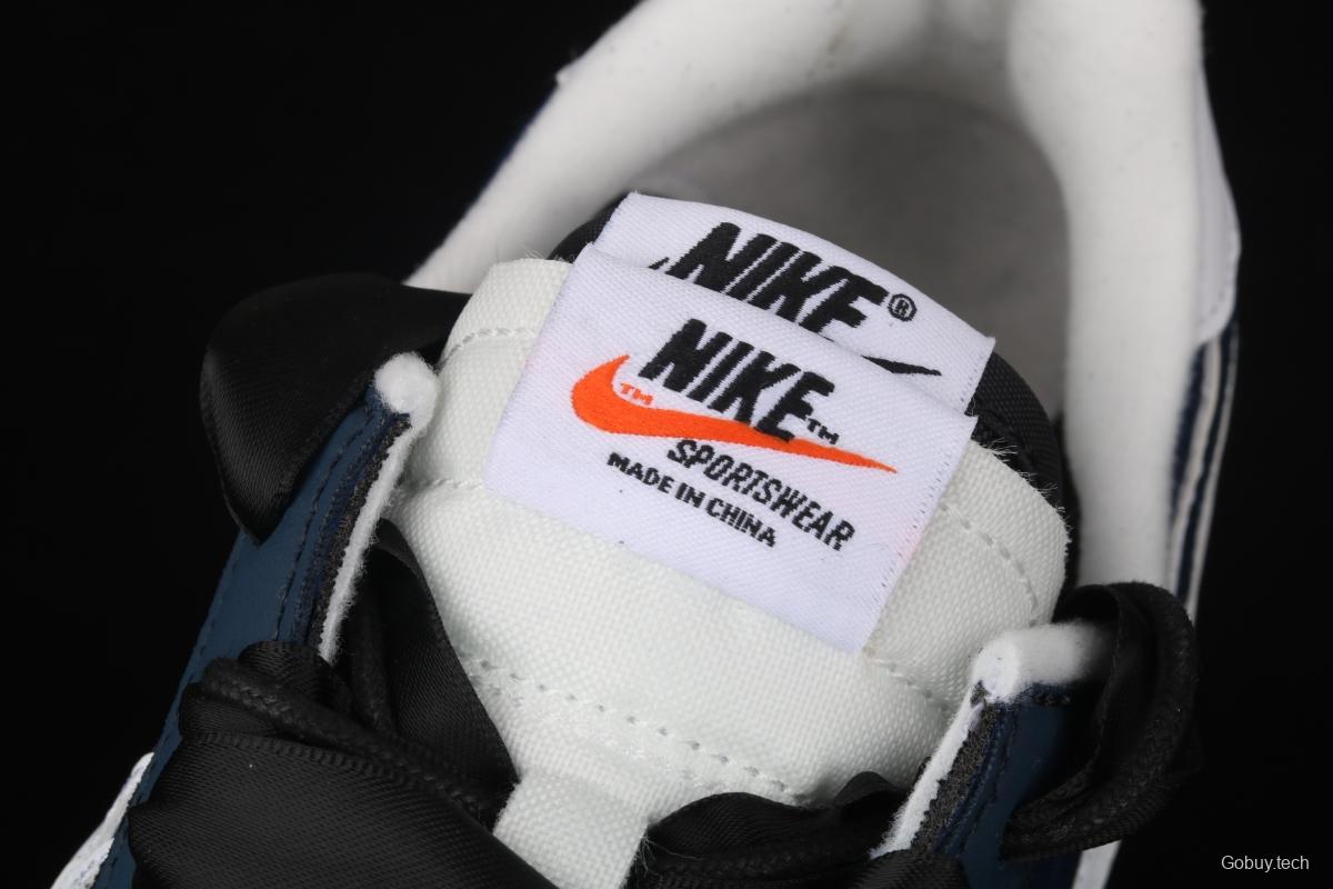 Fragment Design x Sacai x NIKE LVD Waffle Daybreak Fujiwara Hiroshi Fujiwara co-signed the catwalk style double hook Swoosh running shoes BV0073-041