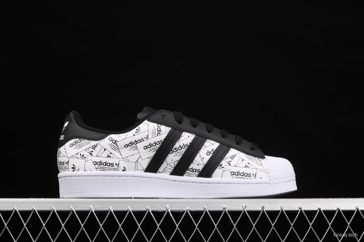 Adidasidas Originals Superstar FV2819 shells are covered with logo classic sneakers.