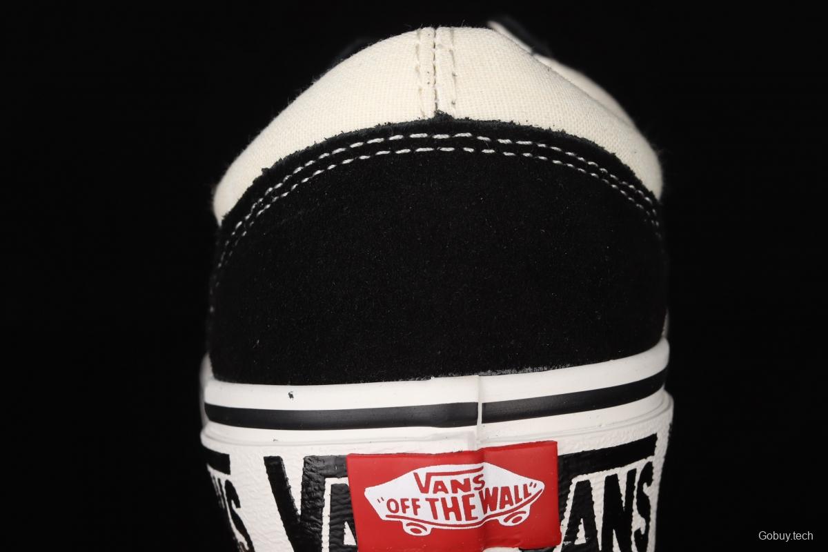 Vans Style 36 new half-crescent black and white side LOGO printed low-top casual board shoes VN0A3ZCJ9IG