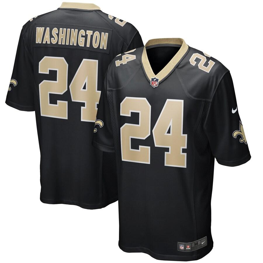 Men's Dwayne Washington Black Player Limited Team Jersey