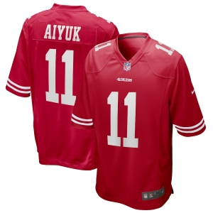 Men's Brandon Aiyuk Scarlet Player Limited Team Jersey