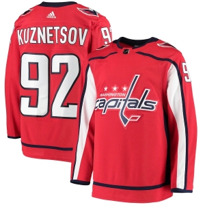 Men's Evgeny Kuznetsov Red Home Player Team Jersey