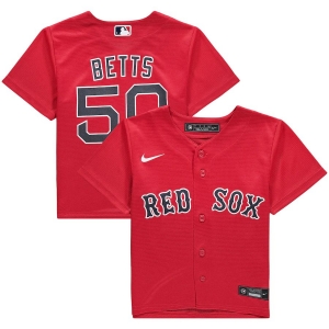 Youth Mookie Betts Red Alternate 2020 Player Team Jersey