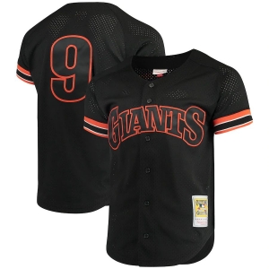 Men's Matt Williams Black Fashion Cooperstown Collection Mesh Batting Practice Throwback Jersey