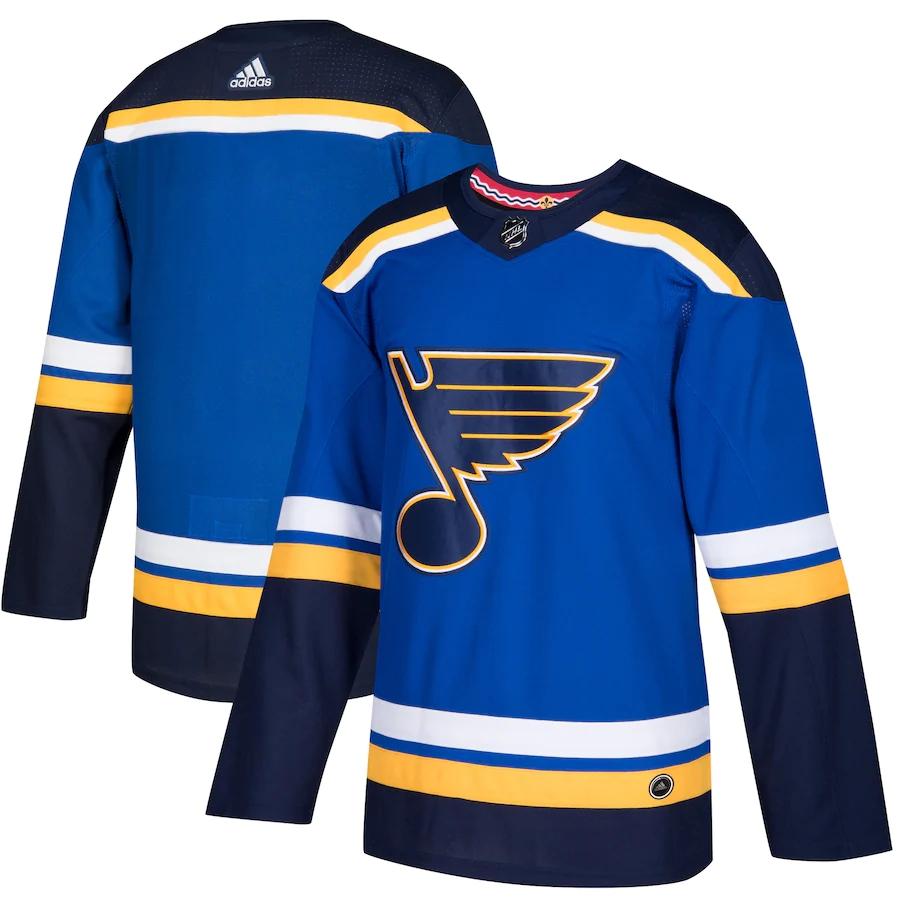 Men's Blue Home Blank Team Jersey