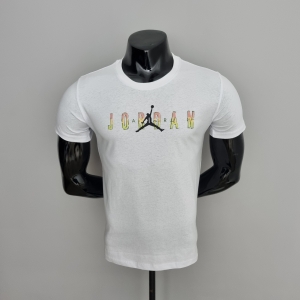 Mens Jordan Casual White T-Shirts #K000154