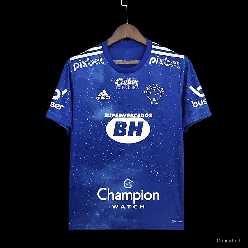 22/23 All Sponsors Cruzeiro Soccer Jersey