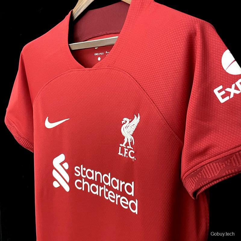 22/23 Liverpool Home  Soccer Jersey