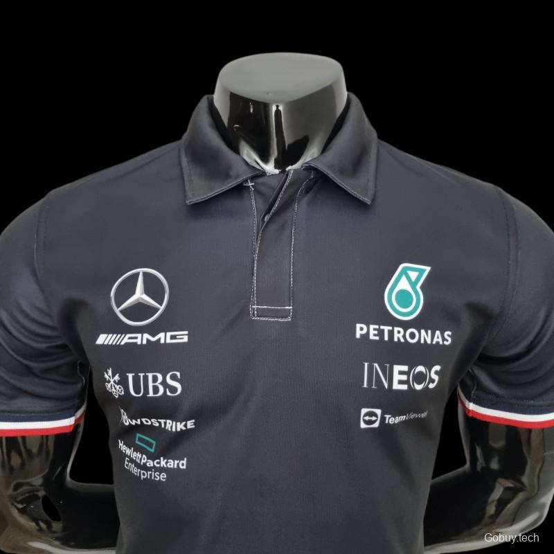 2022 F1 Formula One; Mercedes Benz #63 Polo Black 