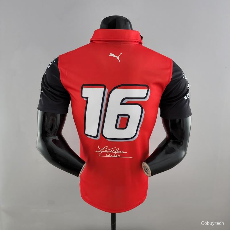 2022 F1 Ferrari Red Polos  #0005