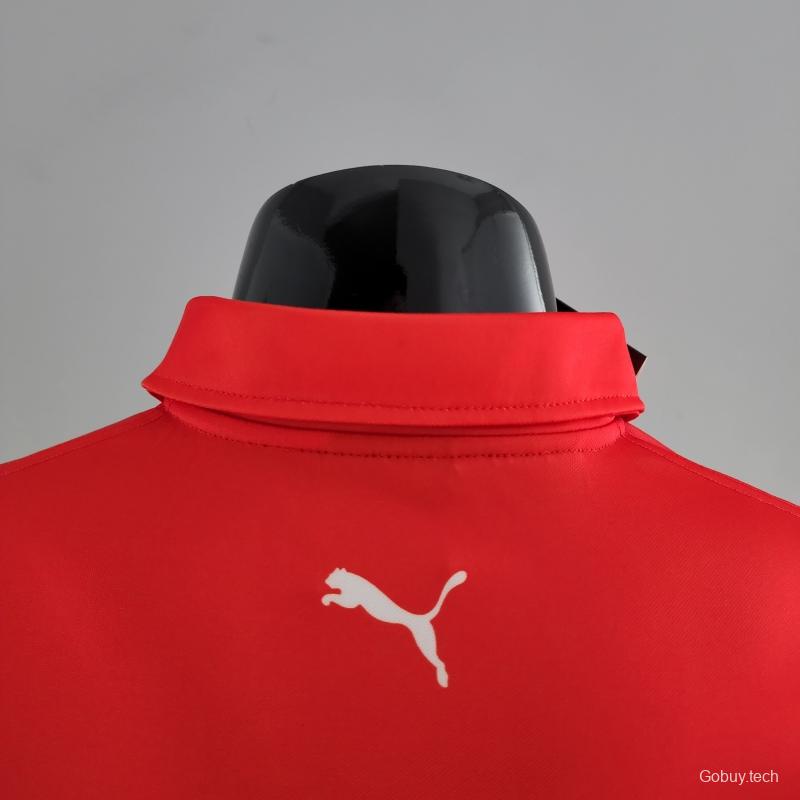 2022 F1 Ferrari Red Polos  #0005