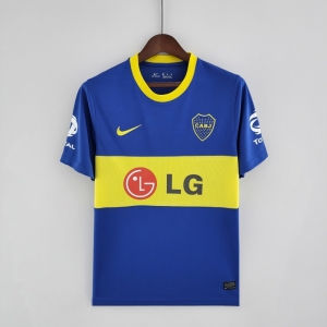 Retro 10/11 Boca Juniors Home Soccer Jersey