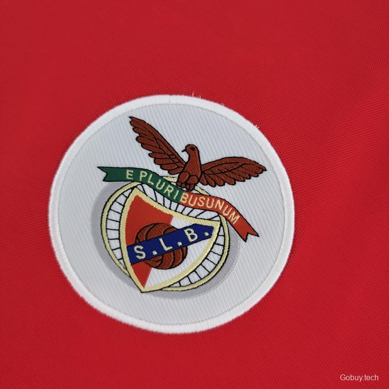 Retro 73/74 Benfica Home Soccer Jersey