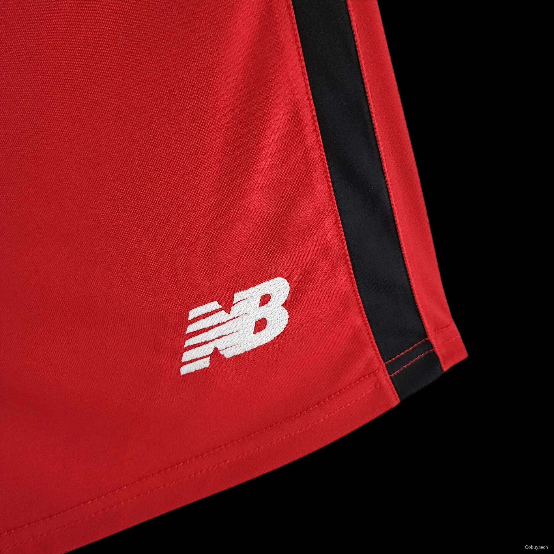 22/23 Athletic Bilbao Home Shorts Soccer Jersey