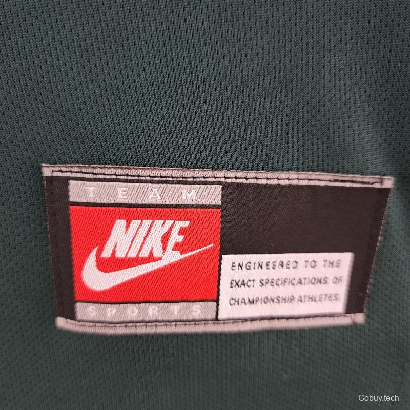 Retro Goalkeeper Brazil 1998 Dark Green Jersey