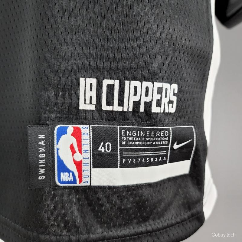 WALL#11 Los Angeles Clippers Black NBA Jersey