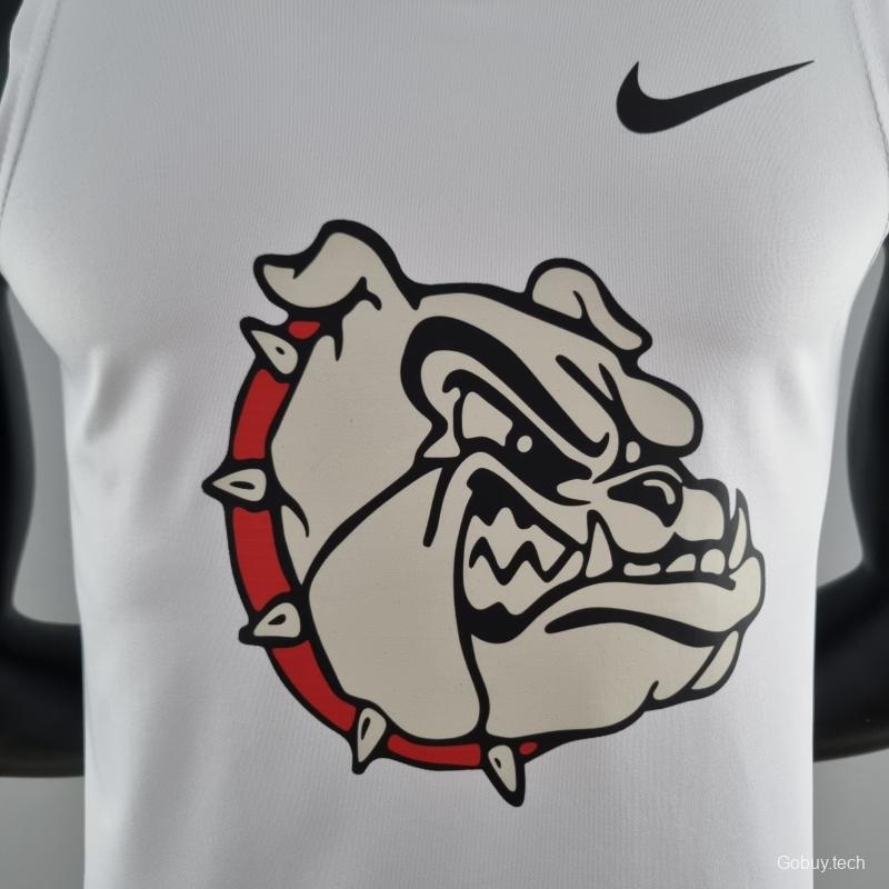 2022 Nike White Vest Shirts "Dog Logo "#K000192