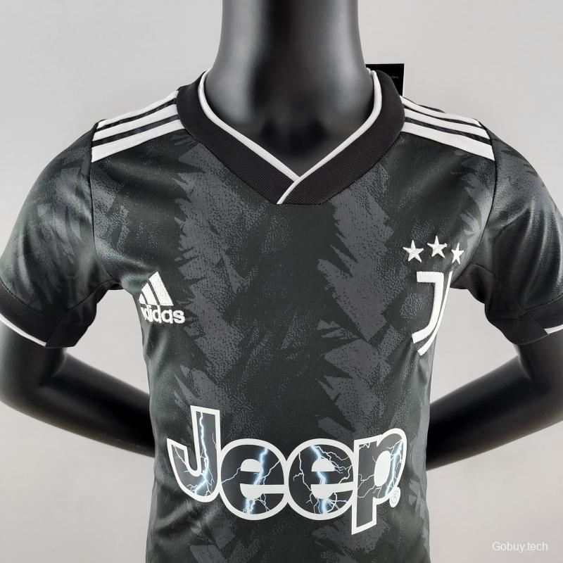 22/23 Kids Juventus Away SIZE16-28 Soccer Jersey