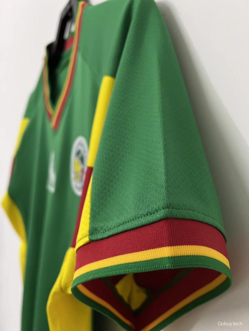 Retro 2002 Senegal Green Jersey