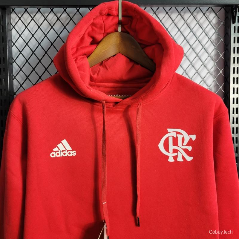 2022 Flamengo Men's And Women's Hoodie Red