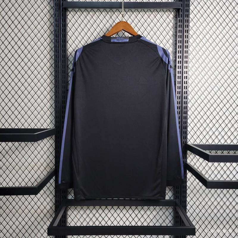 Retro16-17 Real Madrid Third Long Sleeve Jersey