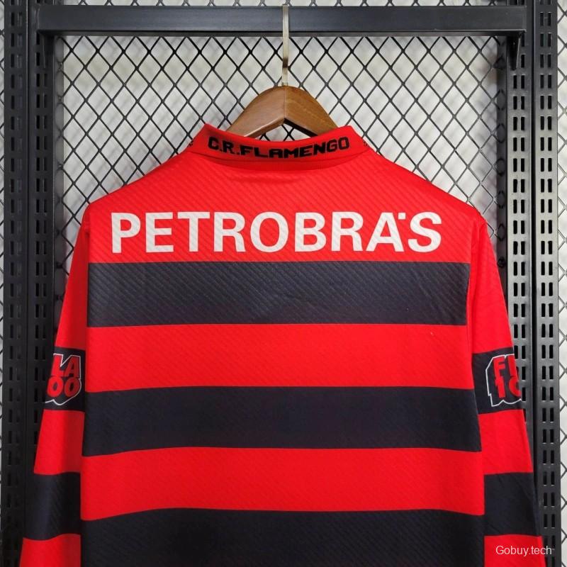 Retro 94/95 Flamengo Home Long Sleeve Jersey